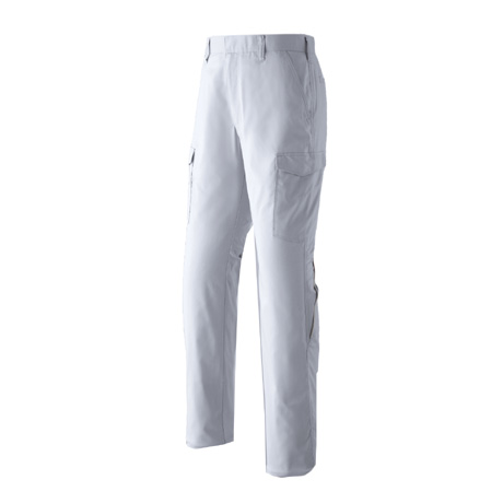 ノータックカーゴパンツ【E8606-ASC】 3.シルバー