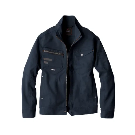作業服 長袖ジャケット ダークネイビー 【EBA266-BBO】 