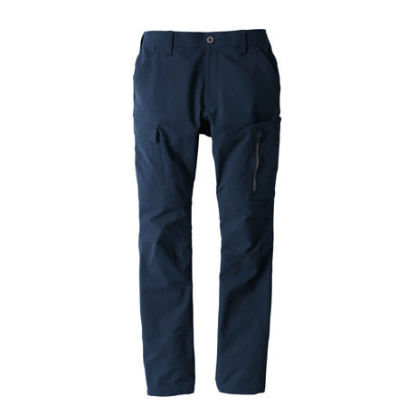 4WAYノータックカーゴパンツ【EBA313-BBO】 56.ダークネイビー