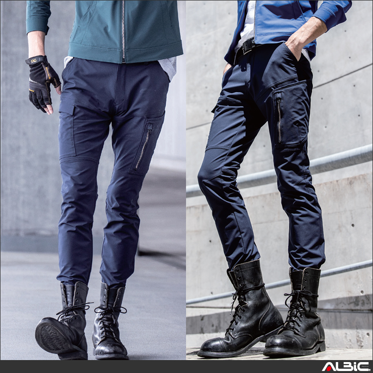 4WAYノータックカーゴパンツ【EBA313-BBO】 商品写真