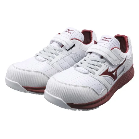 MIZUNO　オールマイティ　EU33L【F1GA2302-MIZ】  01：ホワイト×ワインレッド