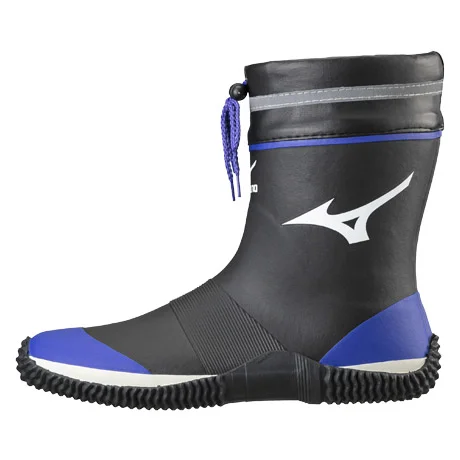 MIZUNO　ジャスタフィット　NH1(ハーフ）【F3JBN001-MIZ】  09:ブラック×ブルー