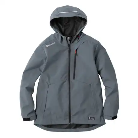 作業服 防風ストレッチパーカー グレー 【G1016-COC】 