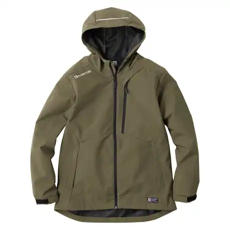 作業服 防風ストレッチパーカー カーキ 【G1016-COC】 