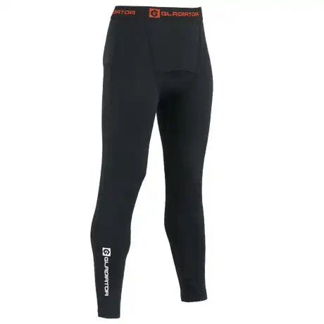 作業服 ウォームパワーサポートロングタイツ ブラック 【G1813-COC】 