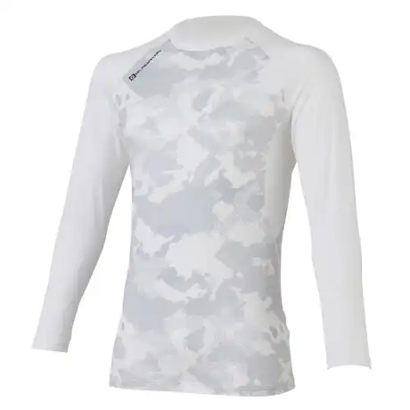 作業服 ウォームパワーサポート長袖 ホワイトカモ 【G1818-COC】 