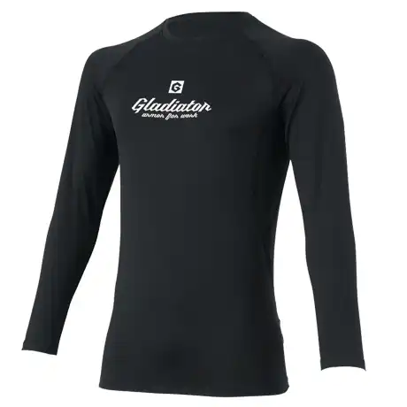 作業服 ウォームパワーサポート長袖 ディアゴプリントブラック 【G1818-COC】 