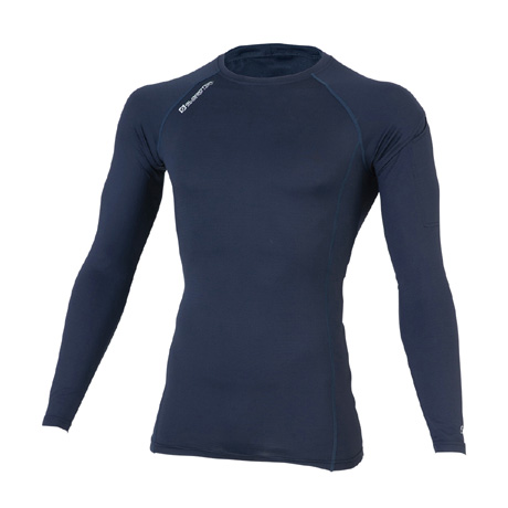 消臭パワーサポート長袖（オールシーズン）【G2028-COC】 1.ネイビー