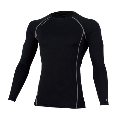 消臭パワーサポート長袖（オールシーズン）【G2028-COC】 13.ブラック