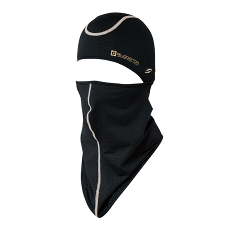 消臭バラクラバ【G234-COC】 53.ハニカムブラック