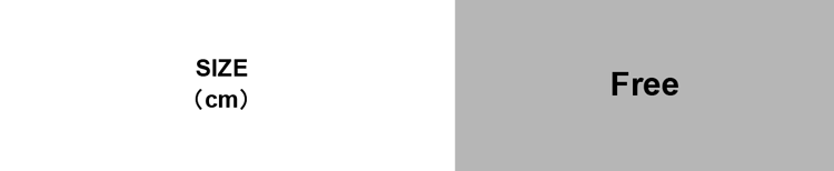 消臭バラクラバ【G234-COC】 サイズ表