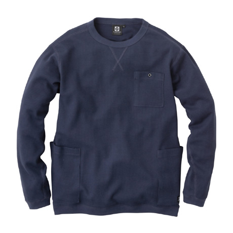5ポケット長袖Tシャツ【G438-COC】 1.ネイビー