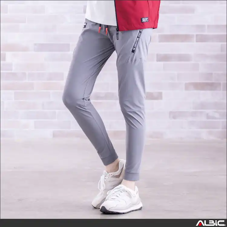 作業用 冷感ストレッチジョガーパンツ【G7523-COC】 着用写真