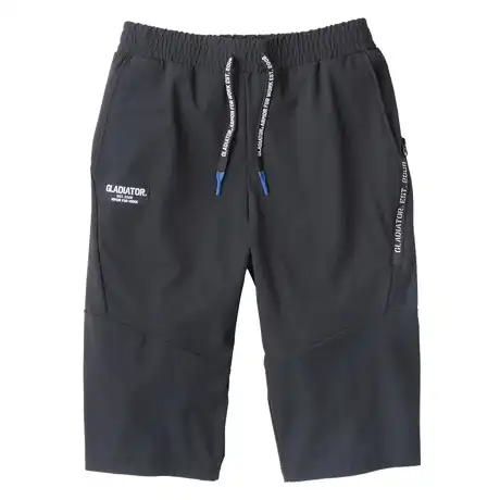 作業服 冷感ストレッチショートパンツ ブラック 【G7524-COC】 