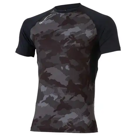 作業服 半袖コンプレッションインナー ブラックカモ 【G817-COC】 