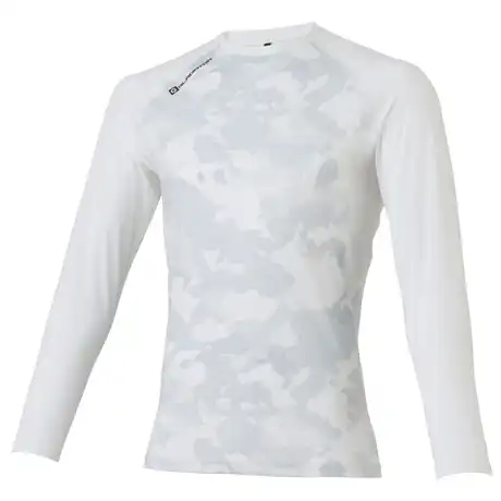 作業服 長袖コンプレッションインナー ホワイトカモ 【G818-COC】 