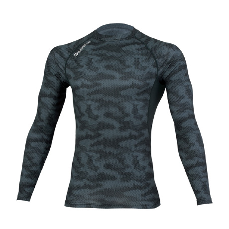 ウォームパワーサポート長袖【G9028-COC】 53.ドットグレー