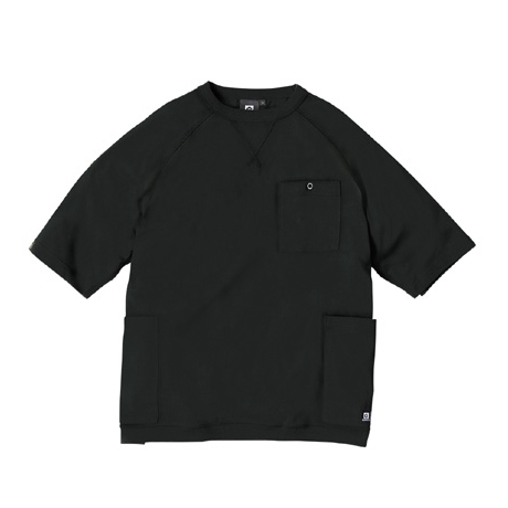 5ポケット半袖Tシャツ【G947-COC】 13.ブラック