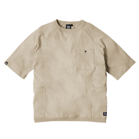 5ポケット半袖Tシャツ【G947-COC】 14.カーキ