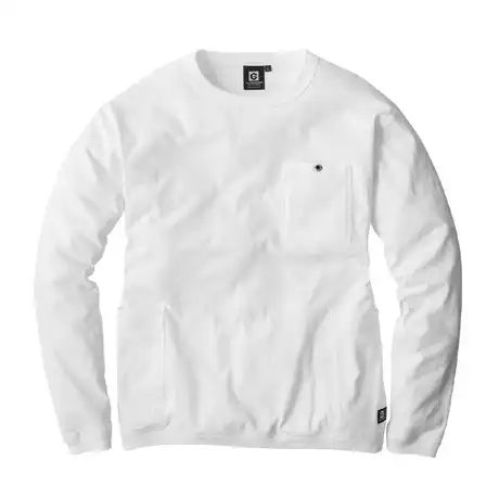 5ポケット長袖Tシャツ【G958-COC】 0.ホワイト