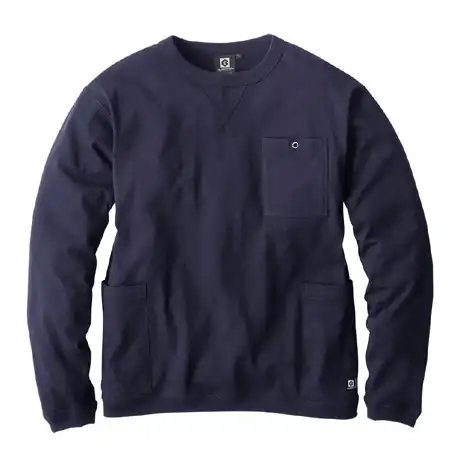 5ポケット長袖Tシャツ【G958-COC】 1.ネイビー