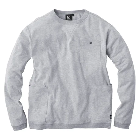 5ポケット長袖Tシャツ【G958-COC】 33.モクグレー