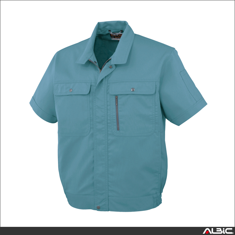 エコストレッチ半袖ブルゾン【H190-COC】 商品写真