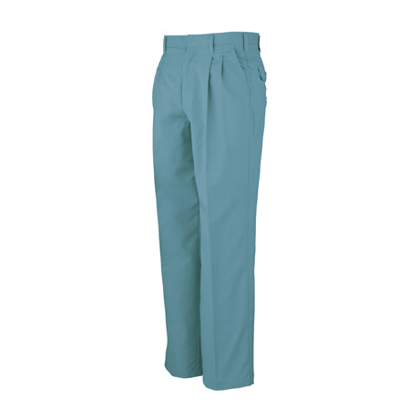 エコストレッチレディースツータックスラックス【H194-COC】 9.グリーン