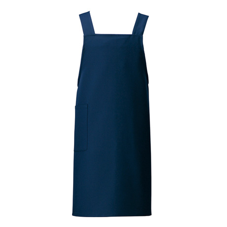 胸当てエプロン_サービス_【HS2506-ait】 008.ネイビー