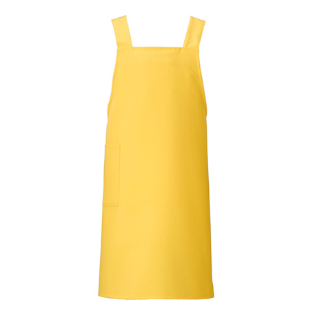 胸当てエプロン_サービス_【HS2506-ait】 019.イエロー