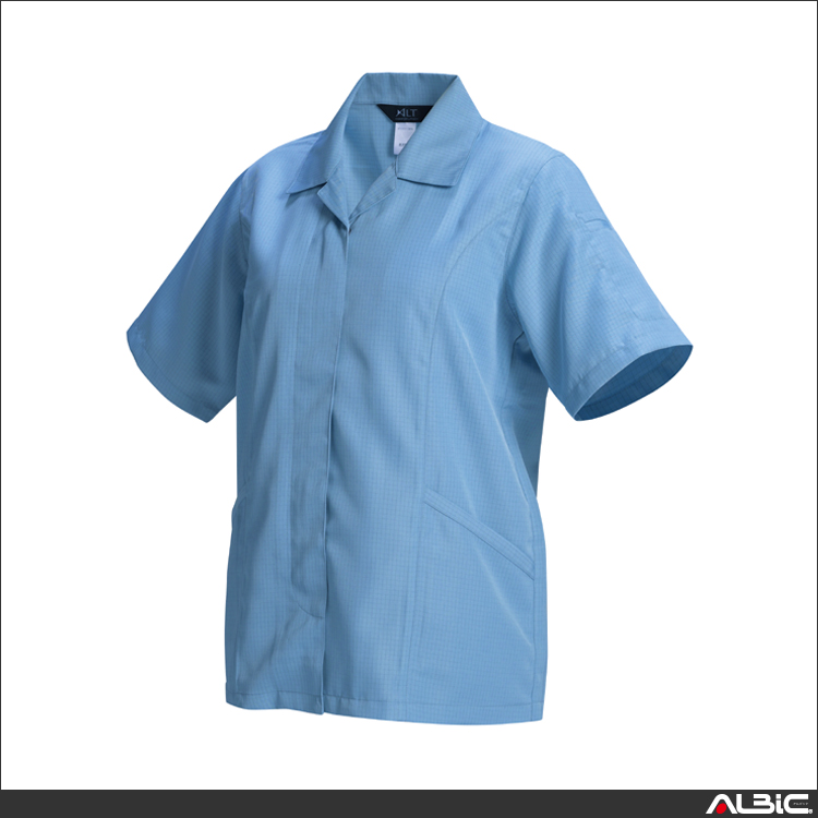 女子夏半袖スモック【IE2004-ALT】 商品写真