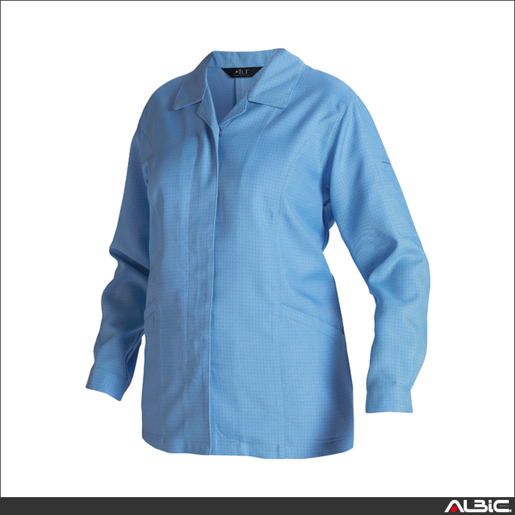 女子夏長袖スモック【IE2005-ALT】 商品写真