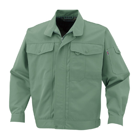 製品制電ブルゾン（前ファスナー仕様）【J1460-COC】 9.グリーン