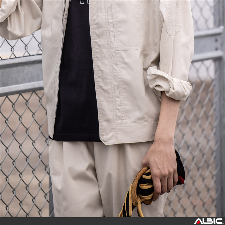 製品制電レディースツータックスラックス（脇ゴム）【J564-COC】 商品写真