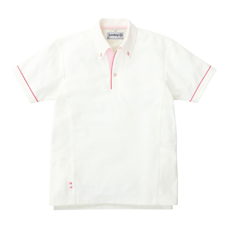 男女兼用半袖ポロシャツ【JB51100-SUN】 2.アイボリー