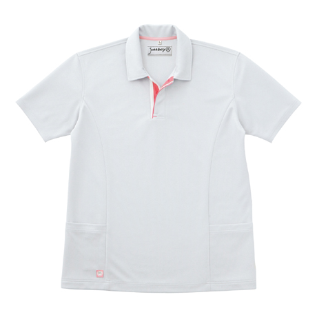 男女兼用半袖ポロシャツ【JB51200-SUN】 6.ライトグレー