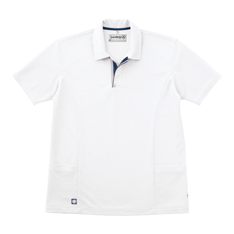 男女兼用半袖ポロシャツ【JB51200-SUN】 11.ホワイト