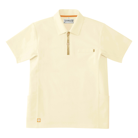 男女兼用ポロシャツ【JB51300-SUN】 2.アイボリー