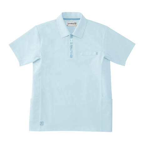 男女兼用ポロシャツ【JB51300-SUN】 13.サックス