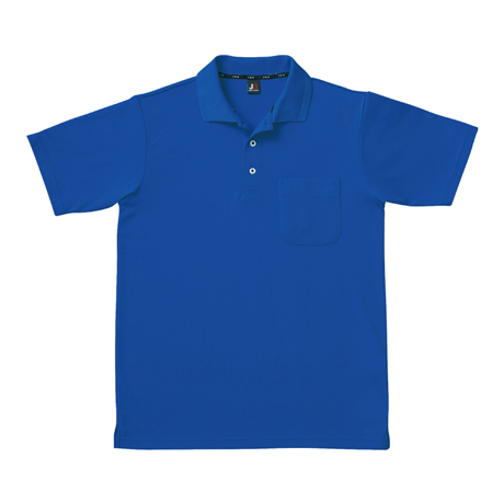 汗ジミ防止ポロシャツ【JB51450-SUN】 4.ブルー