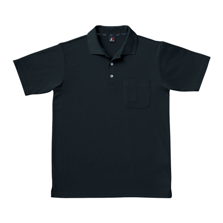 汗ジミ防止ポロシャツ【JB51450-SUN】 9.ブラック