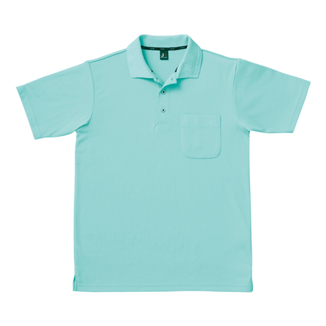 汗ジミ防止ポロシャツ【JB51450-SUN】 17.パステルグリーン