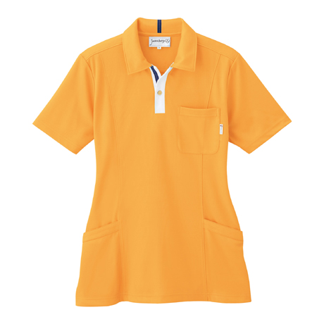 男女兼用半袖ポロシャツ【JB51600-SUN】 30.オレンジ