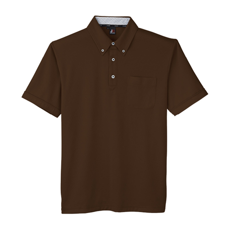 汗ジミ防止半袖ポロシャツ【JB55170-SUN】 29.ブラウン