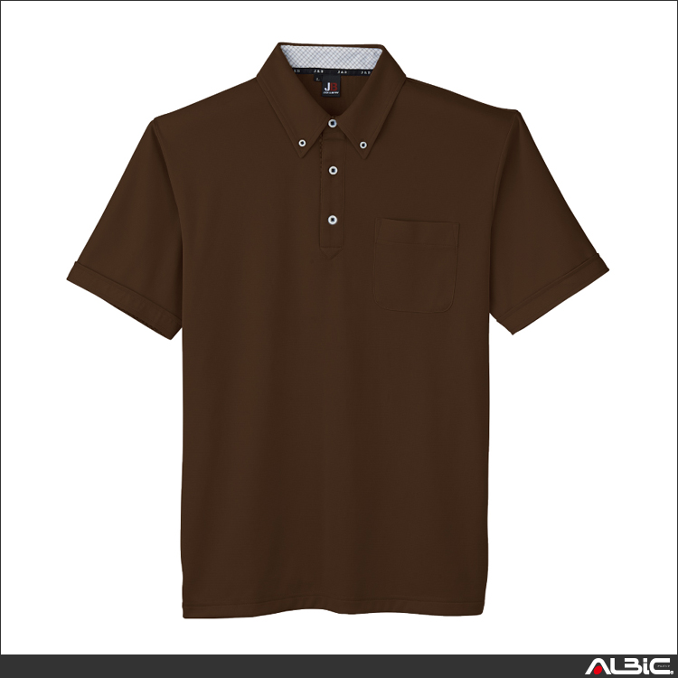 汗ジミ防止半袖ポロシャツ【JB55170-SUN】 商品写真