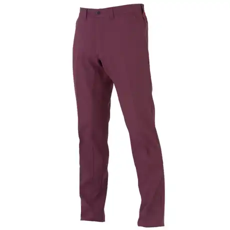 作業服 エコ・裏綿ストレッチスラックス レッド×バーガンディ 【MB25103-COC】 