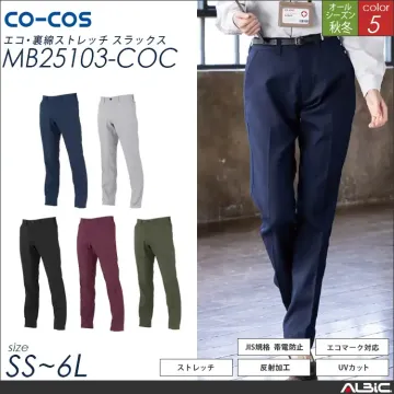 エコ裏綿ストレッチスラックス【MB251...