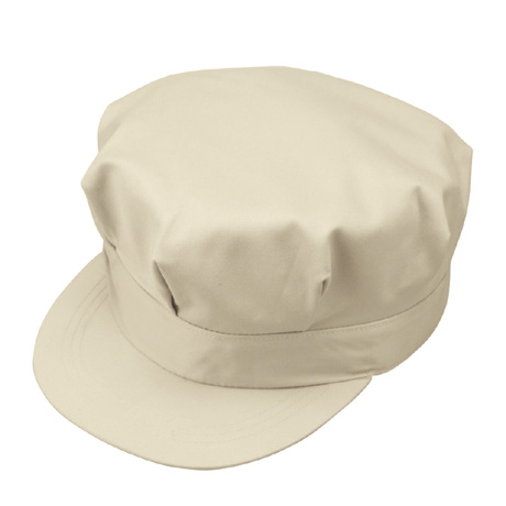 エコ八方型帽子【P4496-COC】 2.パールベージュ