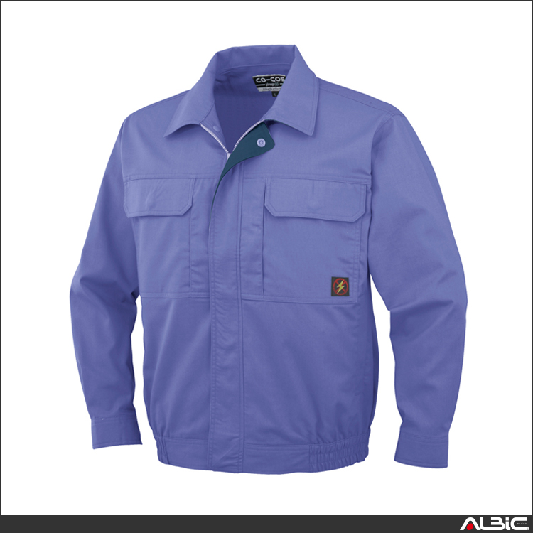 防汚・製品制電長袖ブルゾン【P5581-COC】 商品写真