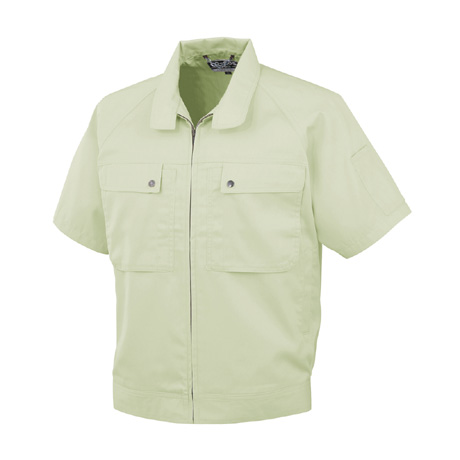 エコ半袖ブルゾン【P6690-COC】 8.シルキーライム